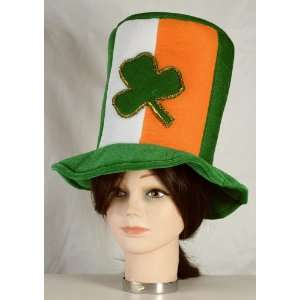  St. Patricks Day Velvet Irish Shamrock Hat: Toys & Games