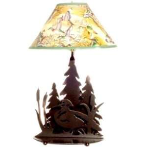  Wood Duck Table Lamp with Duck Shade: Home Improvement