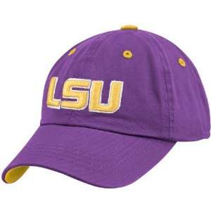   World LSU Tigers Purple Youth Crew Adjustable Hat: Sports & Outdoors