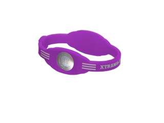 Xtreme Energy Balance Wristband Bracelet Power Purple  