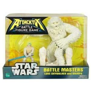  Star Wars Attacktix Wampa with Luke Skywalker Toys 