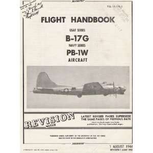  Boeing B 17 G PB 1W Aircraft Flight Manual: Boeing: Books