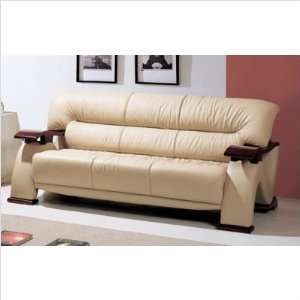  Global Furniture USA 2033 CAP (Sofa) Sherman Leather Sofa 