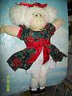 LQQKE CABBAGE PATCH GIRL L@@KN XMAS ORNAMENT  HOLLY  