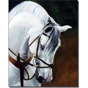  Flexed by Janet Crawford   Equine Horse Art Ceramic Accent 