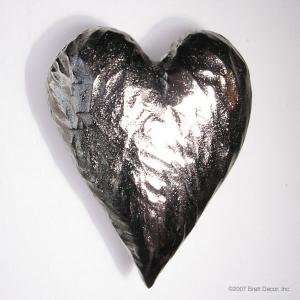  Drawer Pull Heart Silver