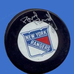  Pavel Brendel Autographed Hockey Puck: Sports & Outdoors