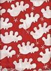 Cute Red Ikea Hippo ~Decorator fabric ~bt1/2y  