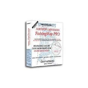   Connection® Fishing Map CD Rom; Wisconsin