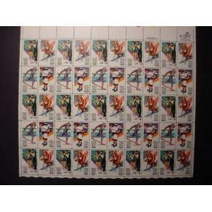 Winter Olympics 1984 Collectible Stamp Sheet
