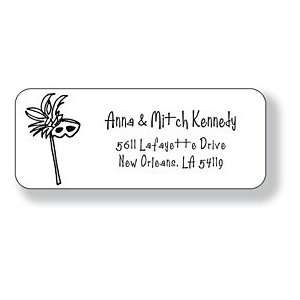  Personalized Address Labels   Mardi Gras Mask (A 56): Office Products