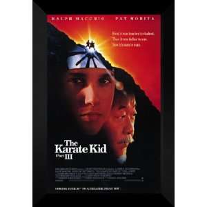  The Karate Kid Part 3 27x40 FRAMED Movie Poster   A
