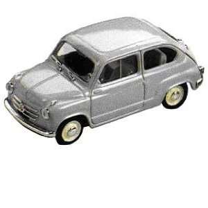  Brumm 143 1955 Fiat 600 1st Series berlina in grey Toys 