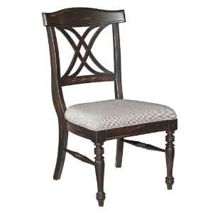  Broyhill   Mirren Pointe Uph. Seat X Back Side Chair 