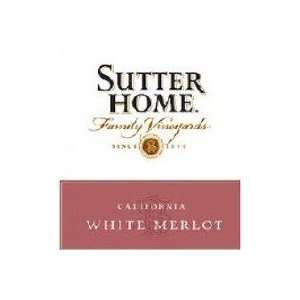  Sutter Home Winery White Merlot 1.5 L: Grocery & Gourmet 