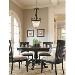  5Pc Table set with the Wine Barrel Side Chairs Furniture & Decor