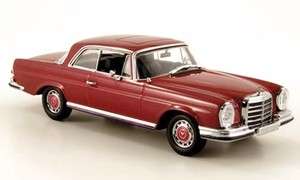 Minichamps Mercedes 280 SE Red 1:43 Euro Version Limited Supply 