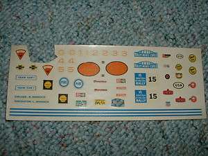 AMT decals for Rallye Monte Carlo Minnick British Rally etc FF  