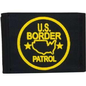  US Border Patrol Canvas Wallet (Black) #86 Everything 