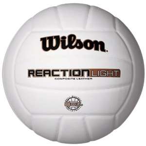  Wilson Reaction Light Volleyballs (SET OF 6) WHITE OFFICIAL 