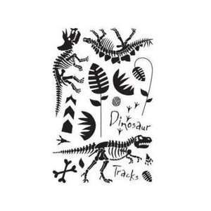 Basic Grey Clear Stamps Archaic Dino Arts, Crafts 