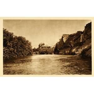  1925 Jordan River Rock Bank Lehnert Landrock Palestine 