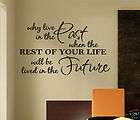 vinyl wall lettering words quotes live in future $ 13 50 10 % off $ 15 