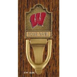  Monogram Club Wisconsin Badgers Personalized Brass Door 