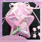 Frosted Pink Star Shape Origami Lucky Star Bottle s6435