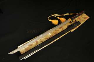 JAPANESE NINJA BATTLE READY SWORD 1095 Steel Full Tang Blade Double 