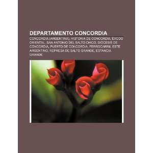   Concordia (Spanish Edition) (9781231599259) Source Wikipedia Books