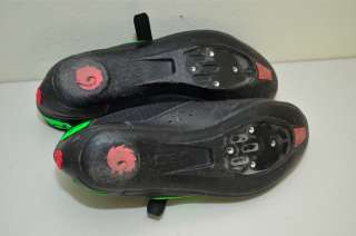 Sidi Genius 2 cycling shoes 47 EUR black and green   vintage  