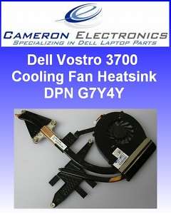 Dell Vostro 3700 Cooling Fan and Heatsink G7Y4Y  