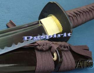 Razor Sharp Hand Forged Japanese Sword Duch&Fish Tsuba  