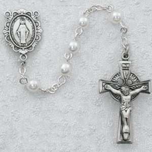  Irish Rosary, Deluxe Gift Boxed Celtic Cross Girls Kids. Jewelry