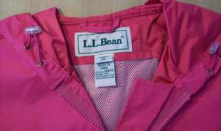 NEW Womens L.L. BEAN Rain SLICKER Jacket RAINCOAT  