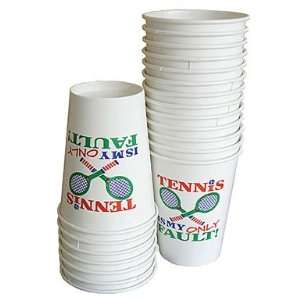  Tennis Is My Only Fault Hot/Cold Cups