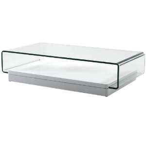  Carmen Glass Coffee Table by EuroStyle: Home & Kitchen