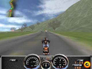 Harley Davidson: Race Across America PC CD biker motorcycle chopper 