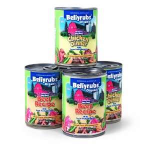  Bellyrubs Organic Wholesome Dog Food Beef Recipe with Farm 