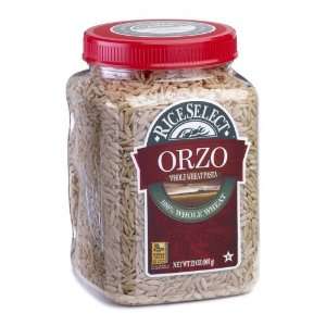  Rice Select Orzo Whole Wheat Pasta    32 oz Health 