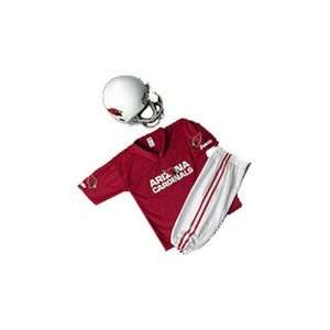 Arizona Cardinals Youth NFL Team Helmet and Uniform Set by Franklin 