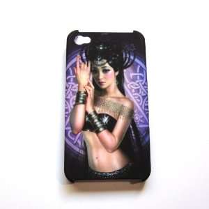 Tattoo Ghost Girl lady Art Painting picture Dull polish Case Cover For 