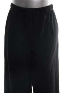 Karen Scott NEW Sport Plus Size Capri Pants Black Stretch 2X  