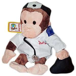  Plush 11 Doctor Curious George the Monkey Doll Toys 