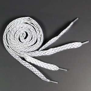 White Laces Shoelace / Flat Shoelace 116~128cm (1984 4 