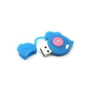    8GB Color Mouse Shaped Cartoon USB Flash Drive Blue: Electronics