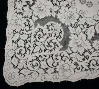 Quaker Lace Vintage Cotton Lace Tablecloth # 4240  