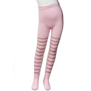    Pink Stripes Girls Fashion Tights Size S (1   3 Years): Baby