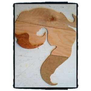  Twintoplet Abstract Wooden Wall Décor (Top Portion 